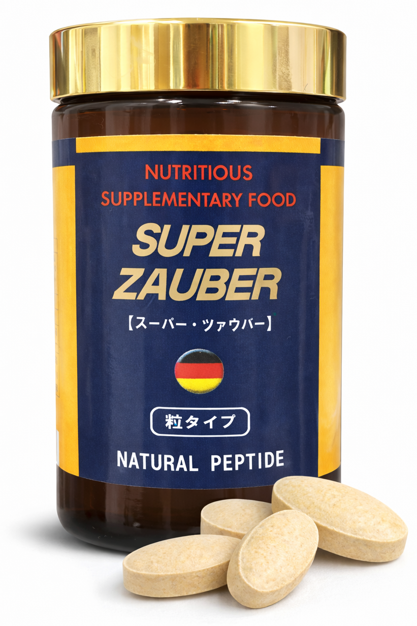 スーパー・ツァウバーのボトルと粒